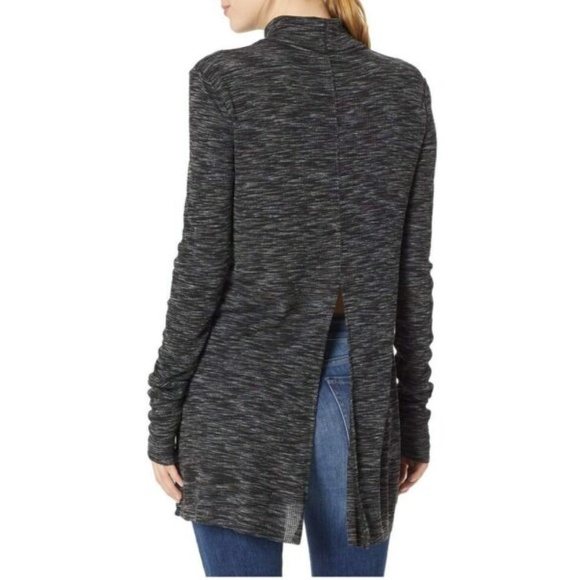 Free People Black Stone Cold Turtle Neck Top - NEW - Picture 8 of 8